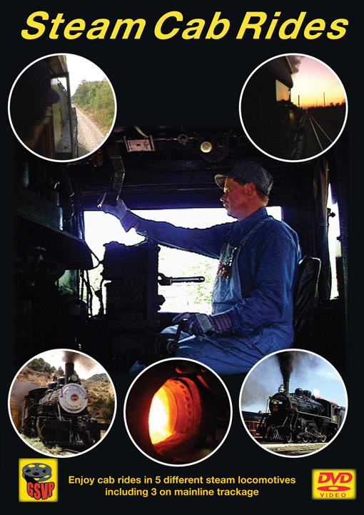 Steam Cab Rides DVD Greg Scholl Video Productions GSVP-179 604435017994