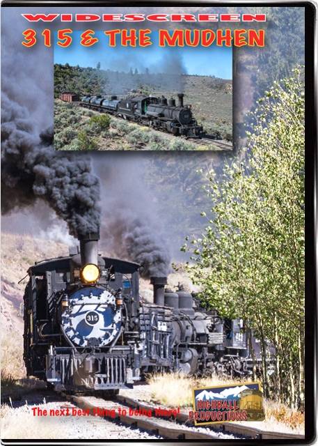 315 & the Mudhen - Cumbres & Toltec Scenic Railroad DVD Highball Productions 315W 181729002398