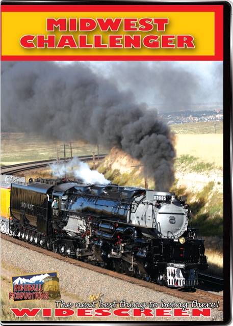 Midwest Challenger - Union Pacific 3985 DVD Highball Productions 3985W