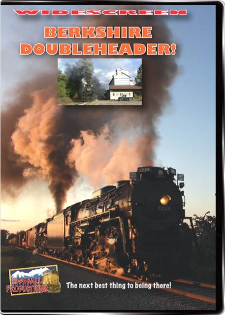 Berkshire Doubleheader! Nickel Plate 765 and Pere Marquette 1225 DVD Highball Productions BERK