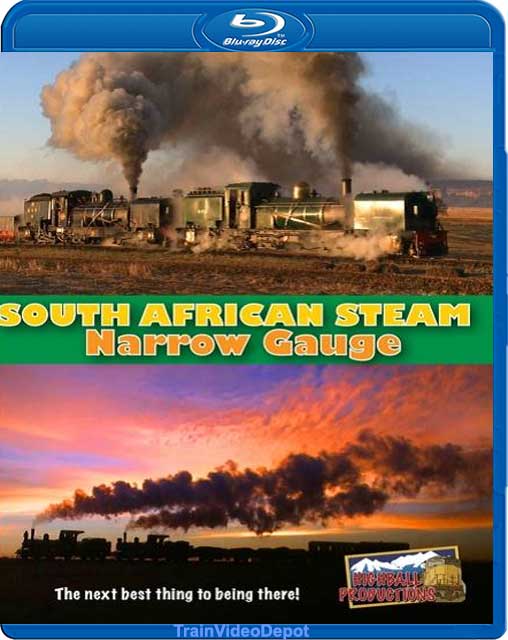 South African Steam - Narrow Gauge BLU-RAY Highball Productions BRSANG 181729001353