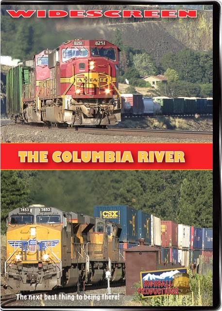 Columbia River - BNSF and Union Pacific DVD Highball Productions COLW 181729001247