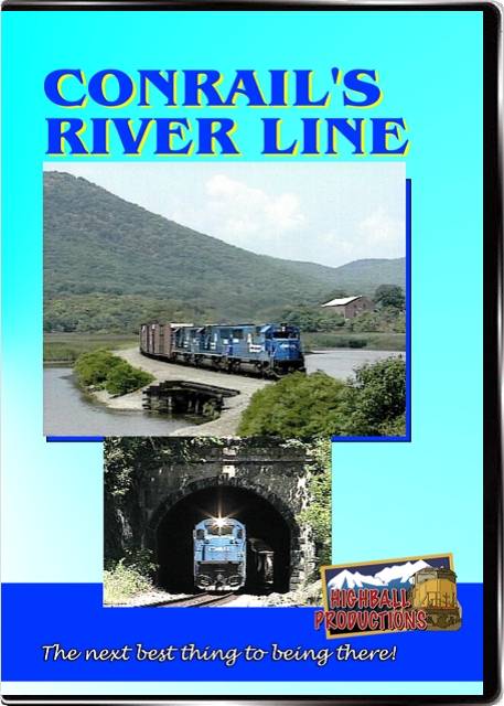 Conrails River Line DVD Highball Productions CRRL-DVD