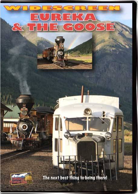 Eureka & the Goose - Durango and Silverton Scenic Railroad - 2-Disc Set DVD or Blu-ray DVD Highball Productions EUTG