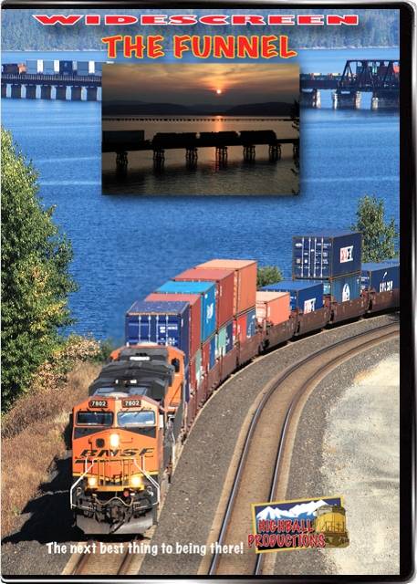 The Funnel - The BNSF Spokane Sub DVD Highball Productions FUNLW 181729002213