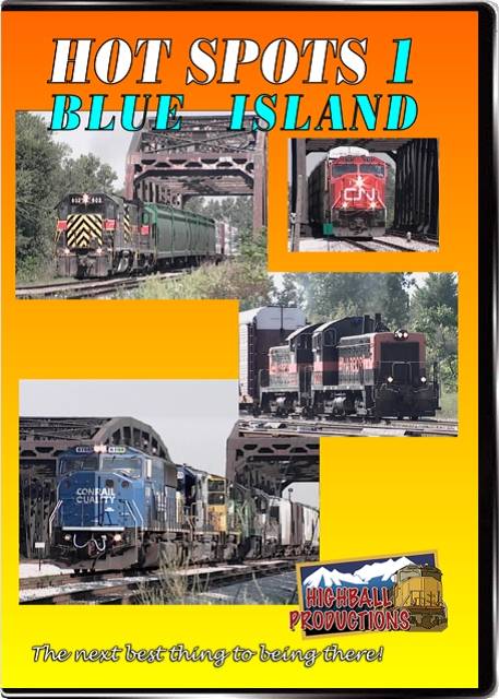 Hot Spots 1 Blue Island Illinois - Metra  Indiana Harbor Belt  CSX and Grand Trunk in Chicago DVD Highball Productions HOT1