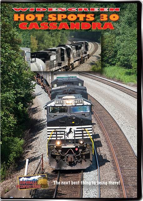 Hot Spots 30 Cassandra Pennsylvania - Norfolk Southern on the busy Pittsburgh Line DVD Highball Productions HOT30 181729002275