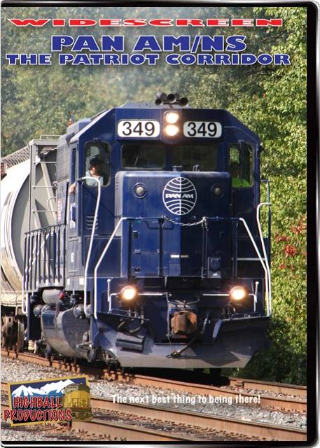 Pan Am-Norfolk Southern - The Patriot Corridor DVD Highball Productions PANW 181729001414