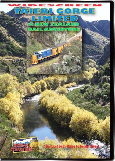 Taieri Gorge Limited - A New Zealand Rail Adventure DVD Highball Productions RA11W 181729001315