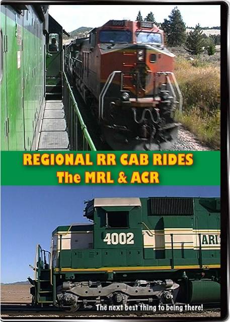 Regional Railways Cab Rides The MRL & ACR DVD Highball Productions RCR1 181729001544