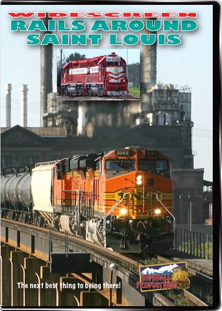 Rails Around St Louis - Alton & Southern  Amtrak  BNSF  CSX  Kansas City Southern  Norfolk Southern  TRRA  Union Pac DVD Highball Productions STLW 181729001261