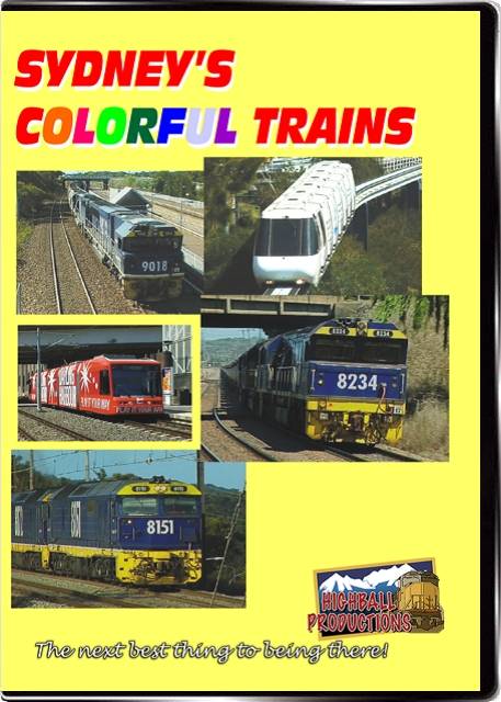 Sydneys Colorful Trains DVD Highball Productions SYDC