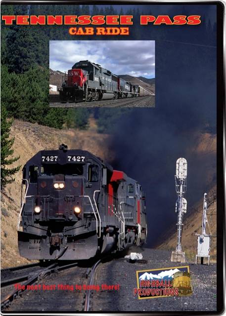 Tennessee Pass Cab Ride - Union Pacific Southern Pacific DVD Highball Productions TPCR 181729002015