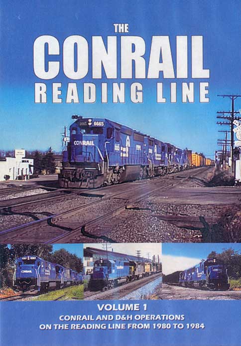 Conrail Reading Line Volume 1 DVD John Pechulis Media CRLV1