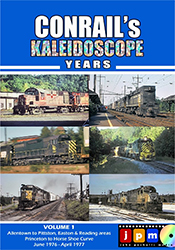 Conrails Kaleidoscope Years Volume 1 DVD Pennsylvania