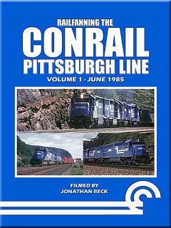 Railfanning the Conrail Pittsburgh Line Volume 1 DVD John Pechulis Media RFTCPLV1