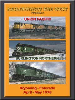 Railfanning the West Vol 2 Wyoming Colorado 1978 DVD John Pechulis Media RFTWV2
