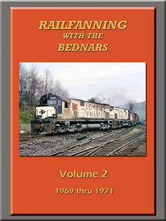 Railfanning with the Bednars Vol 2 DVD John Pechulis Media RFWTBV2