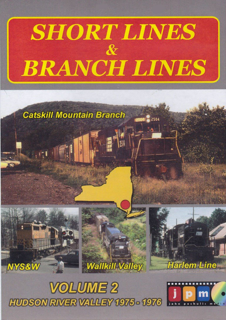 Short Lines & Branch Lines Volume 2 DVD John Pechulis Media SLBLV2