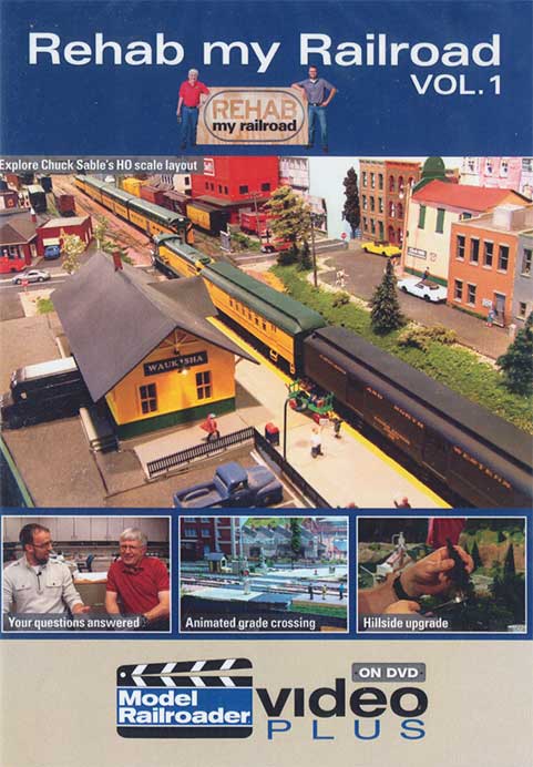 Rehab My Railroad Vol 1 DVD Kalmbach Publishing 15307 644651153076