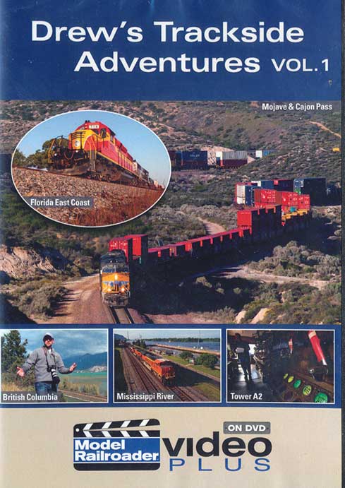 Drews Trackside Adventures Vol 1 DVD Kalmbach Publishing 15308 644651153083