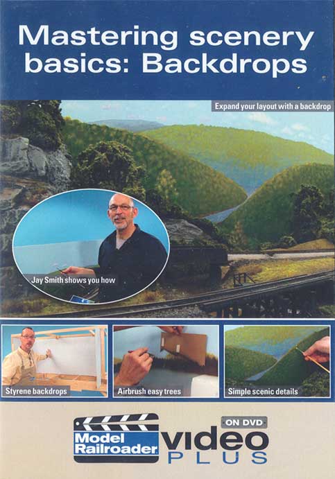 Mastering Scenery Basics: Backdrops DVD - OUT OF PRINT LIMITED STOCK Kalmbach Publishing 15309 644651153090