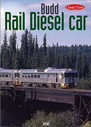 Budd Rail Diesel Car - Rich Luckin Kalmbach Classic Trains DVD