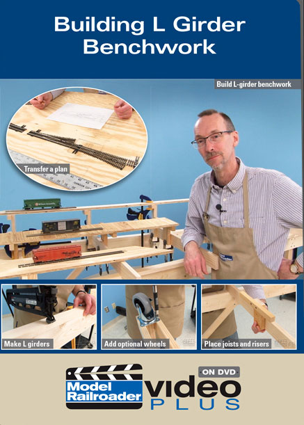 Building L Girder Benchwork DVD - OUT OF PRINT LIMITED STOCK Kalmbach Publishing 15317 644651153175