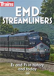 EMD Streamliners Es and Fs in History & Today DVD
