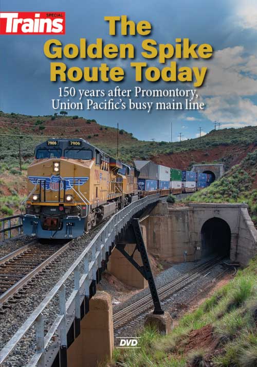 Golden Spike Route Today DVD Kalmbach Publishing 15208 644651600013