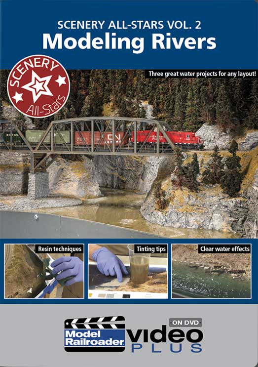 Scenery All-Star Vol 2 - Modeling Rivers DVD Kalmbach Publishing 15350 644651600457