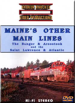 Maines Other Main Lines DVD Broken Knuckle Video Productions BKMOML-DVD
