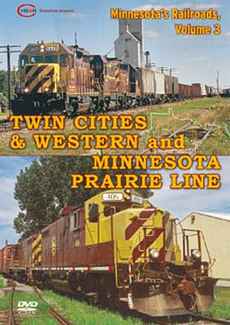 Minnesotas Railroads Vol 3 MN Prarie Lines and TC&W DVD C Vision Productions MR3DVD