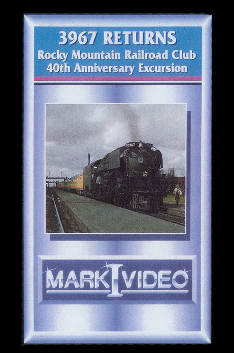 3967 Returns Rocky Mountain 40th Anniversary Excursion DVD Mark I Video M13967