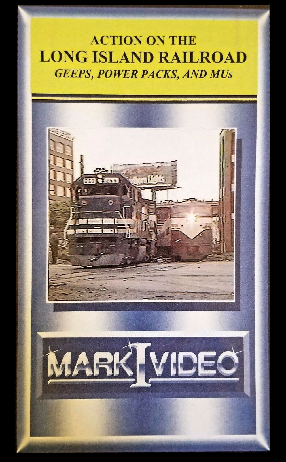 Action on the Long Island Railroad Geeps Power Packs and MUs DVD Mark I Video M1ALIR