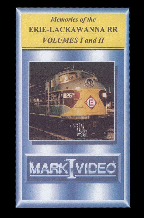 Memories of the Erie Lackawanna Volumes 1 and 2 DVD Mark I Video M1ELV12