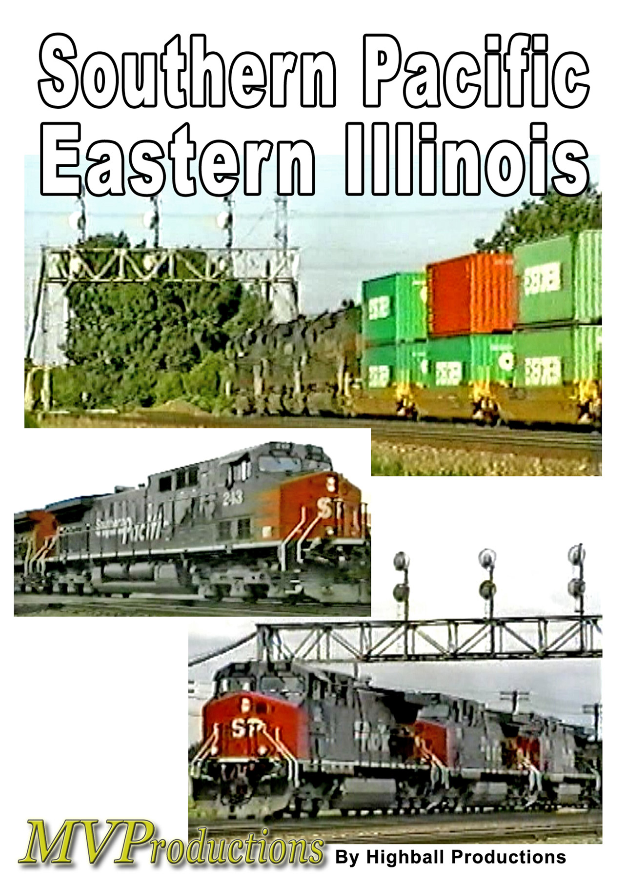 Southern Pacific Eastearn Illinois DVD Midwest Video Productions MVSPEI 601577880080