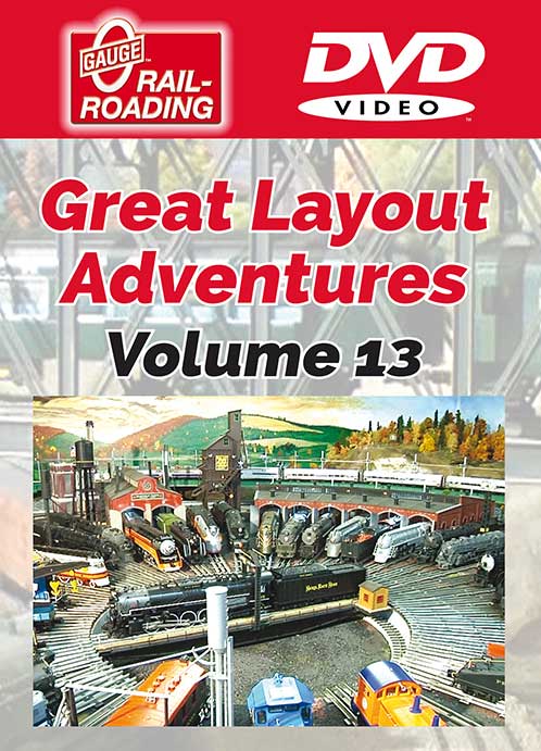 Great Layout Adventures Volume 13 DVD OGR Publishing GLA-13D 850541006401