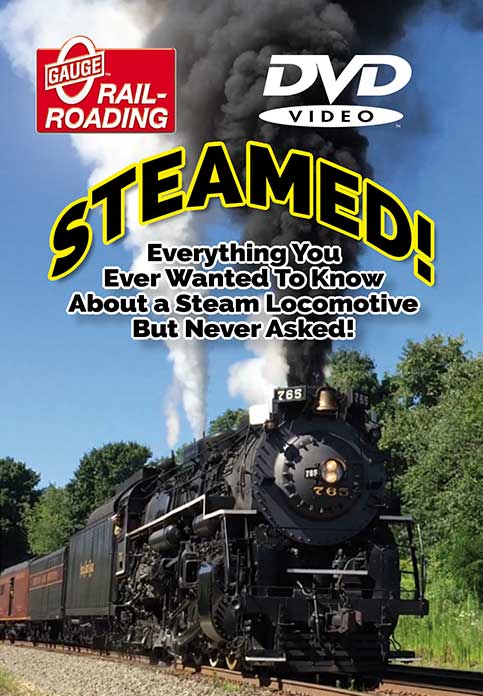 Steamed! Everything About A Steam Locomotive DVD OGR Publishing STEAMEDD 850541006432