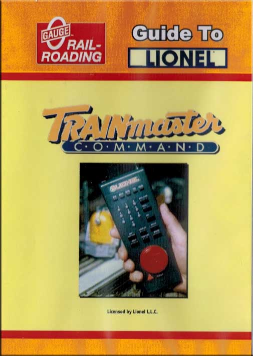 Guide to the Lionel Trainmaster Command System DVD OGR Publishing V-TMCC-1