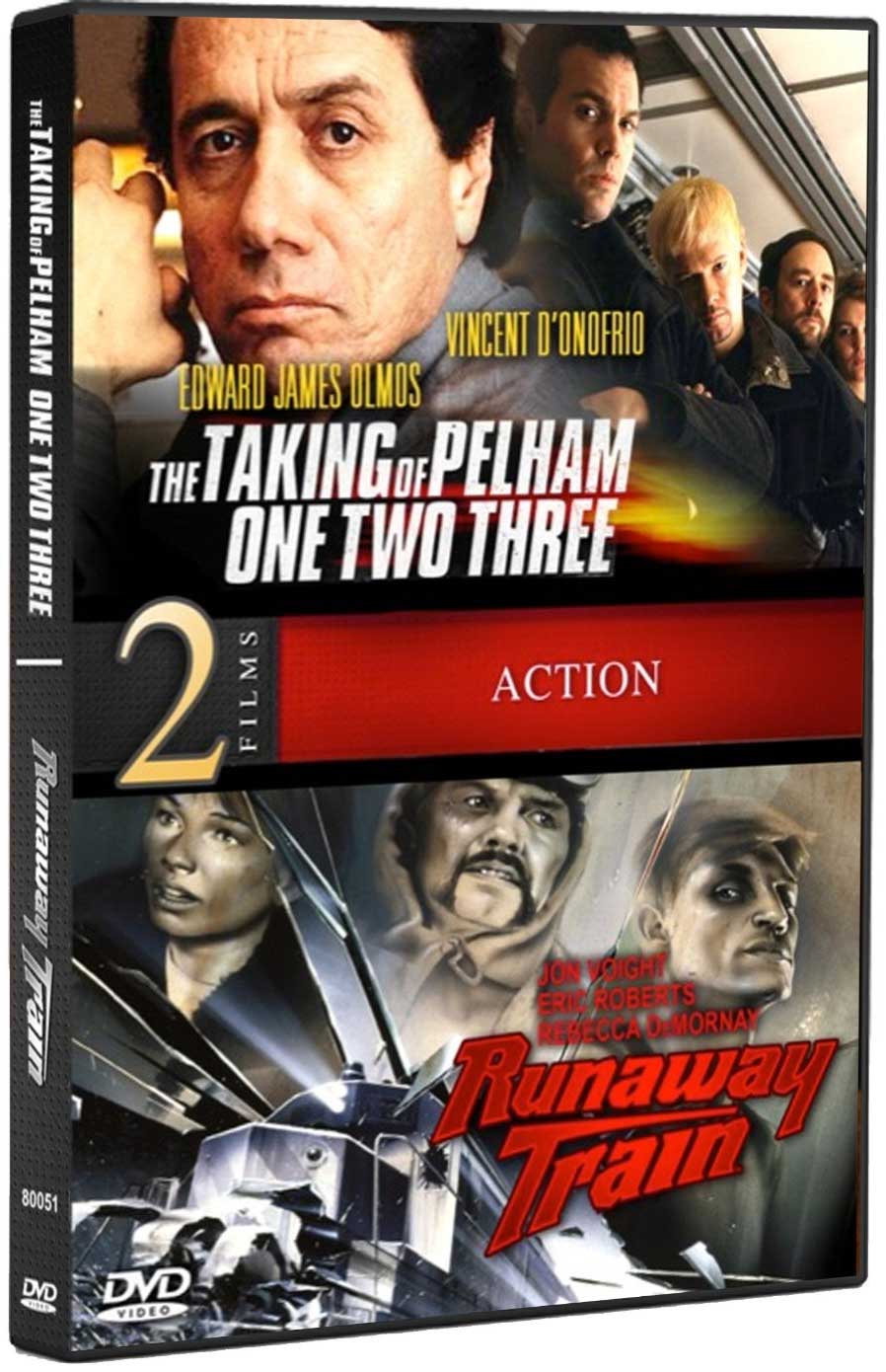 Movie: Runaway Train & The Taking of Pelham One Two Three DVD Misc Producers 80051 011891800518
