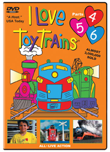 I Love Toy Trains Parts 4 5 6 TM Books and Video TM-ILTT456 780484631739