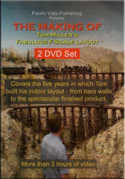 The Making of Tom Millers Fabulous F-Scale Layout 2-DVD Set Pacific Vista 844144 837654844144