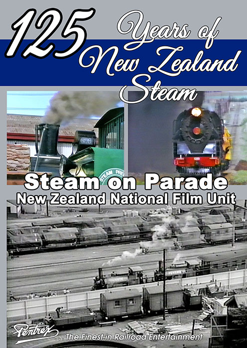 125 Years of New Zealand Steam - Steam on Parade DVD Pentrex NZ125-DVD