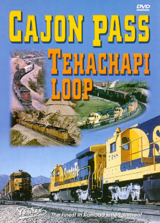Cajon Pass Tehachapi Loop DVD Pentrex CAJON-DVD 748268004292