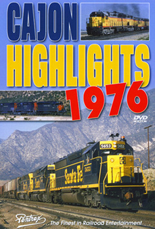 Cajon Highlights 1976 DVD Pentrex CAJON76-DVD 748268005732