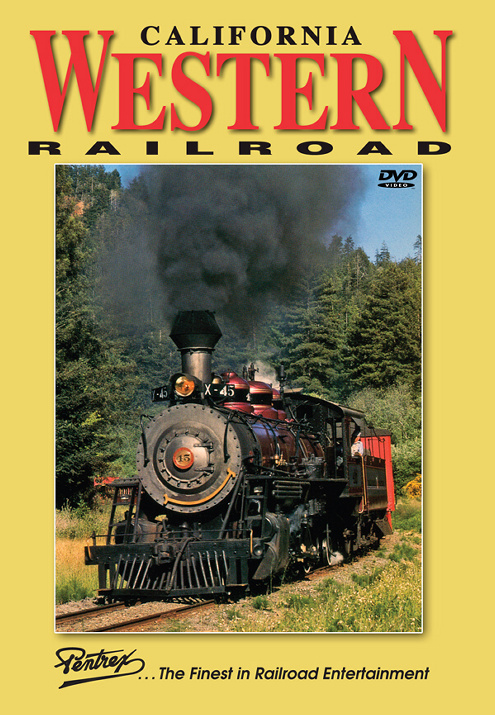 California Western Railroad Skunk Train DVD Pentrex CALW-DVD 748268006210