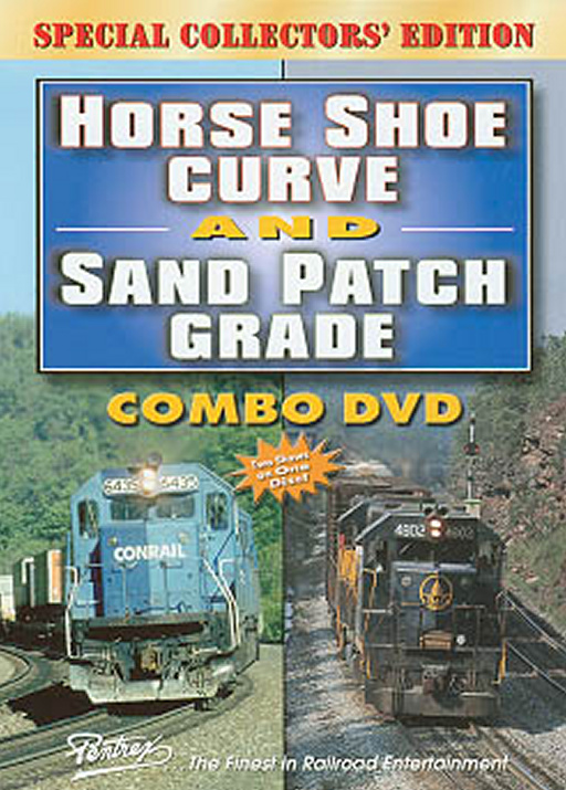 Horse Shoe Curve and Sand Patch Grade Combo DVD Pentrex CPATCH-DVD 748268004629