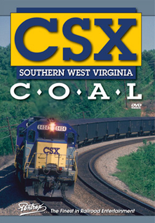 CSX Southern West Virginia Coal DVD Pentrex CSXC-DVD 748268005503