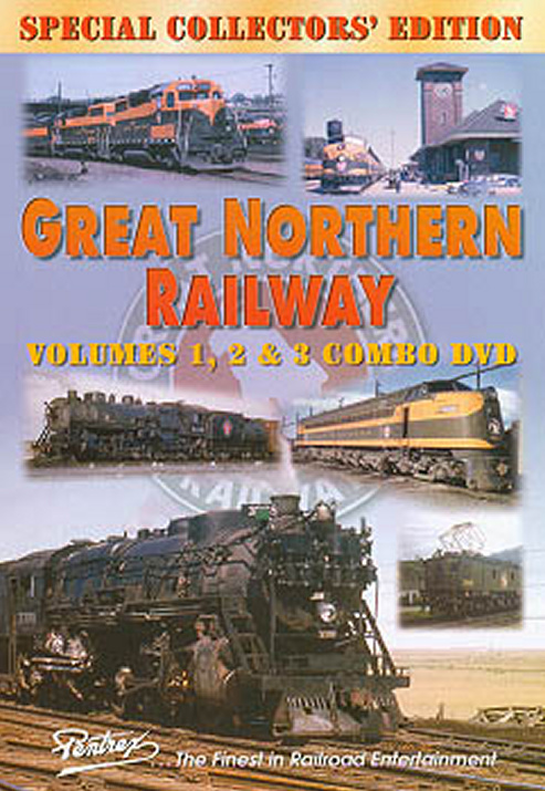 Great Northern Railway Combo DVD Pentrex GNR-DVD 748268004469